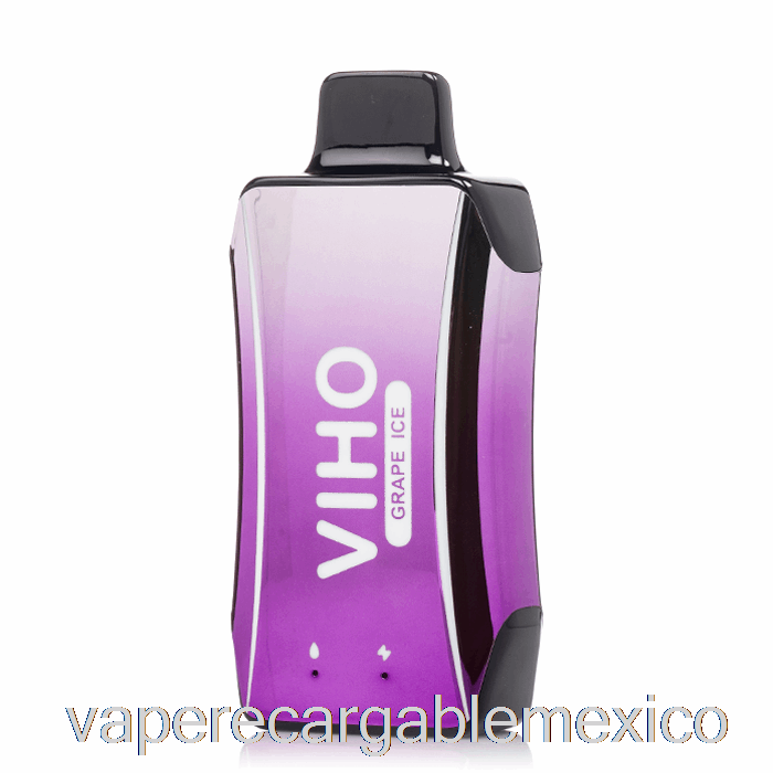 Vape Recargable Viho Turbo 10000 Desechable Uva Hielo